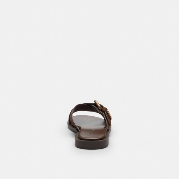 Coach Outlet Crisscross Buckle Sandal - Preorder