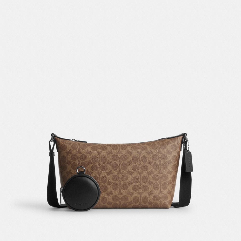 Coach Outlet Small Finn Crossbody Bag With Pouch In Signature Canvas - Preorder