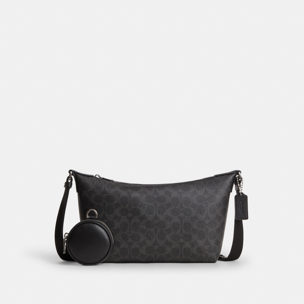 Coach Outlet Small Finn Crossbody Bag With Pouch In Signature Canvas - Preorder