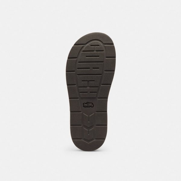 Coach Outlet Lucy Lug Sole Sandal In Signature Jacquard - Preorder