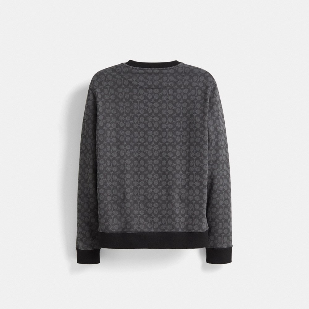 Coach Restored Essential Crewneck In Signature - Preorder