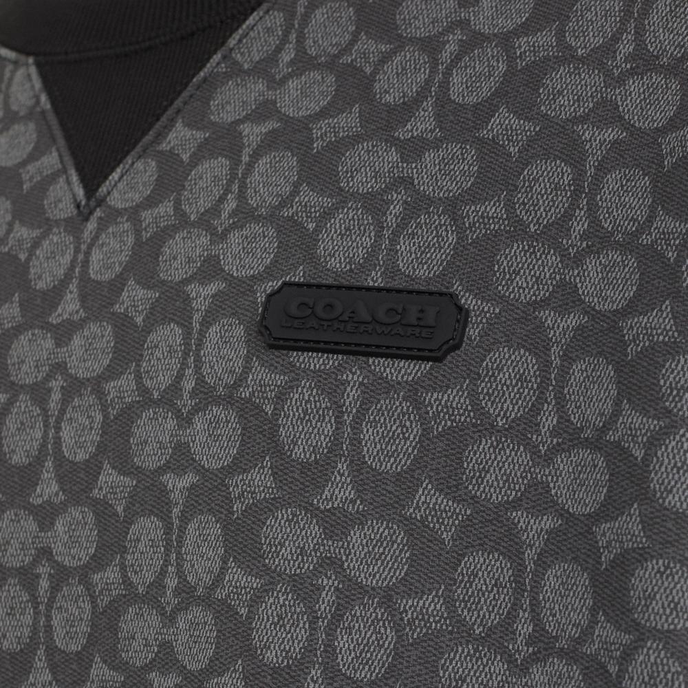 Coach Restored Essential Crewneck In Signature - Preorder
