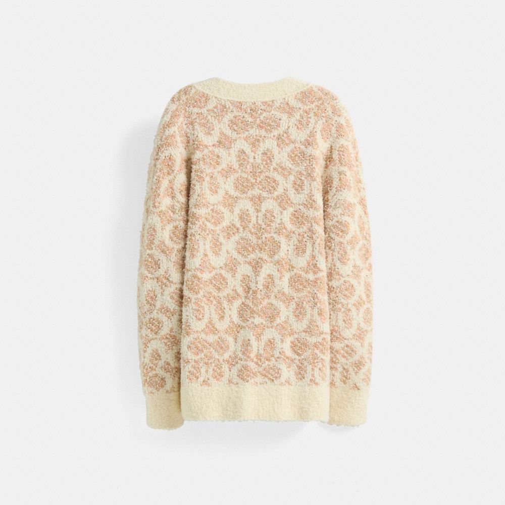 Coach Restored Signature Cardigan - Preorder