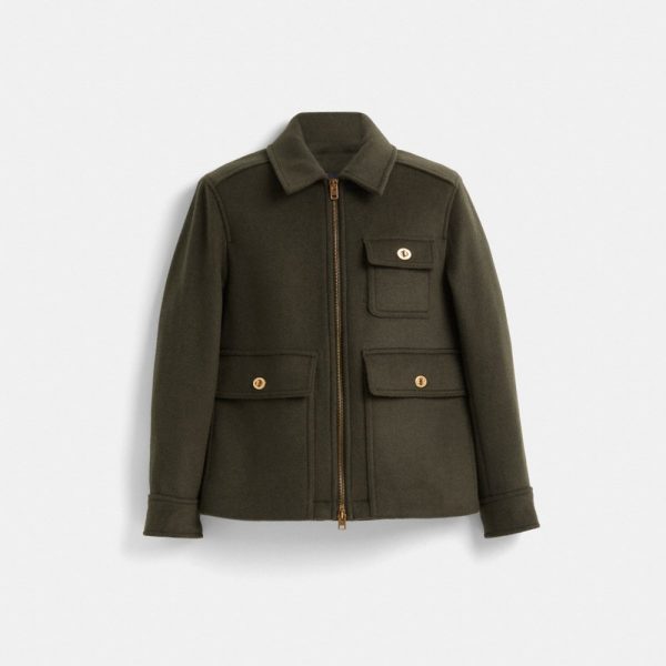 Coach Restored Short Wool Coat - Preorder
