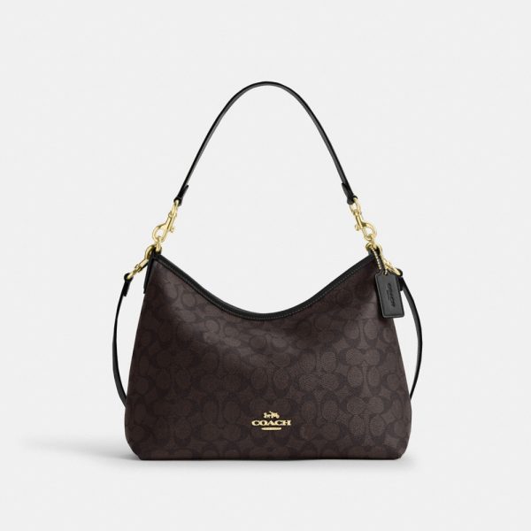 Coach Outlet Laurel Shoulder Bag In Signature Canvas - Preorder