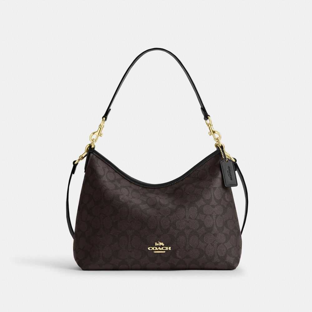 Coach Outlet Laurel Shoulder Bag In Signature Canvas - Preorder
