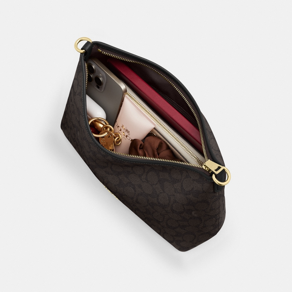 Coach Outlet Laurel Shoulder Bag In Signature Canvas - Preorder - Image 4