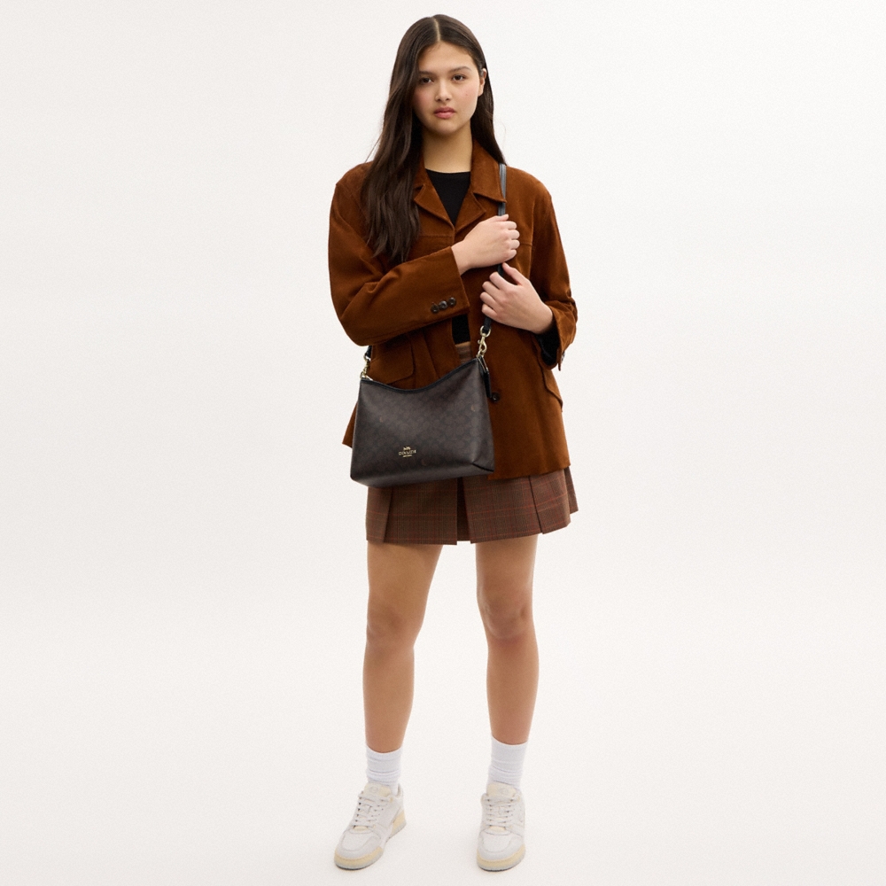 Coach Outlet Laurel Shoulder Bag In Signature Canvas - Preorder - Image 8