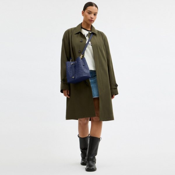 Coach Outlet Rowan Bucket Bag In Signature Canvas - Preorder