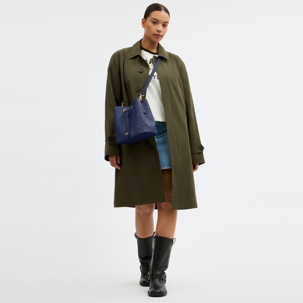 Coach Outlet Rowan Bucket Bag In Signature Canvas - Preorder