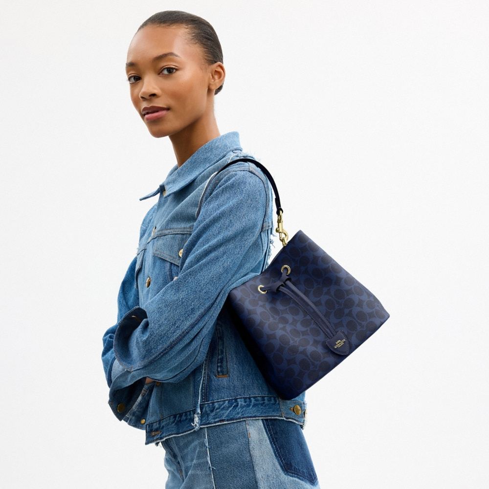 Coach Outlet Rowan Bucket Bag In Signature Canvas - Preorder