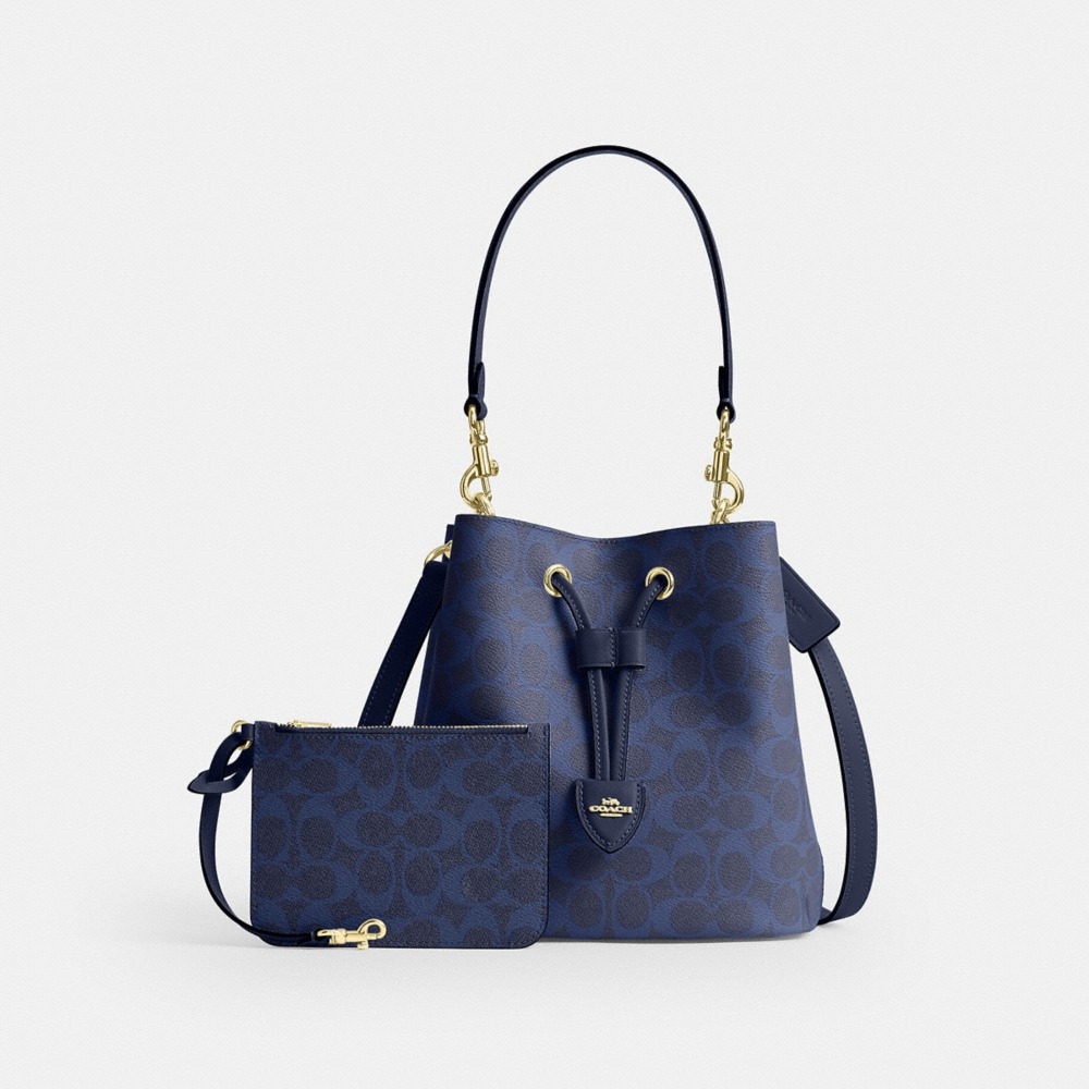 Coach Outlet Rowan Bucket Bag In Signature Canvas - Preorder