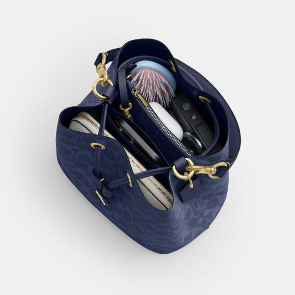 Coach Outlet Rowan Bucket Bag In Signature Canvas - Preorder