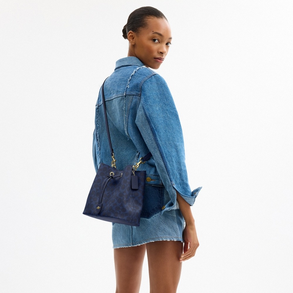 Coach Outlet Rowan Bucket Bag In Signature Canvas - Preorder
