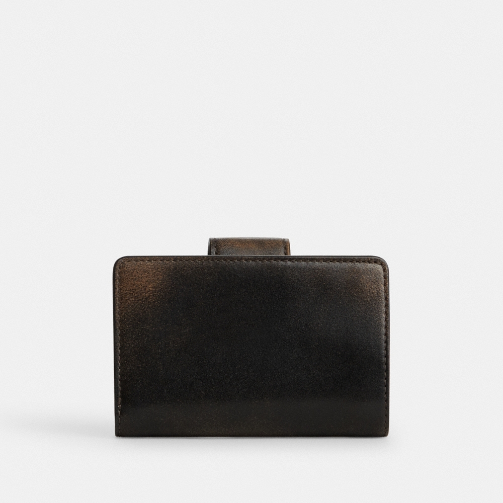 Coach Outlet Medium Corner Zip Wallet In Loved Leather - Preorder