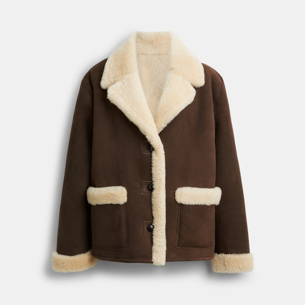 Coach Outlet Shearling Jacket - Preorder