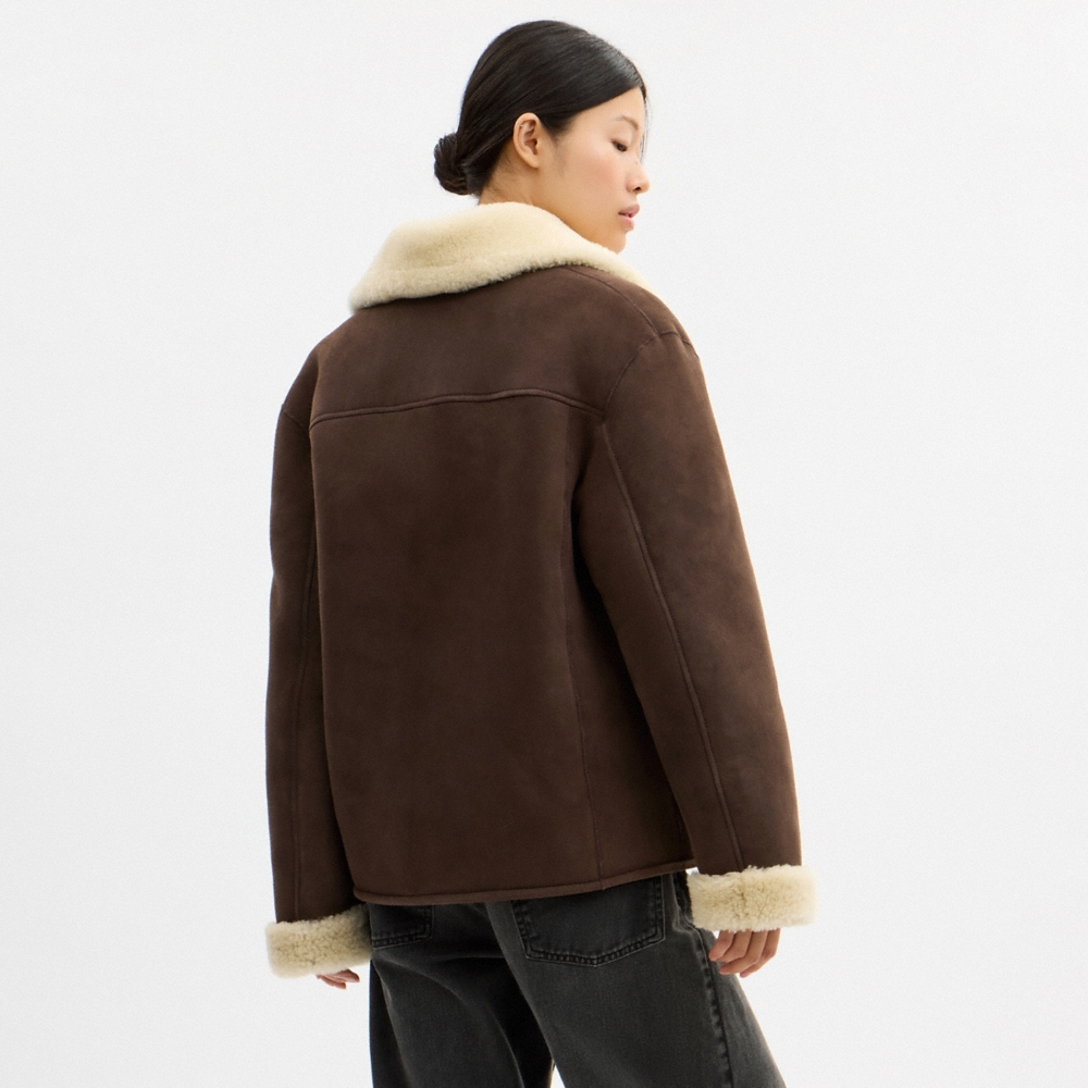 Coach Outlet Shearling Jacket - Preorder