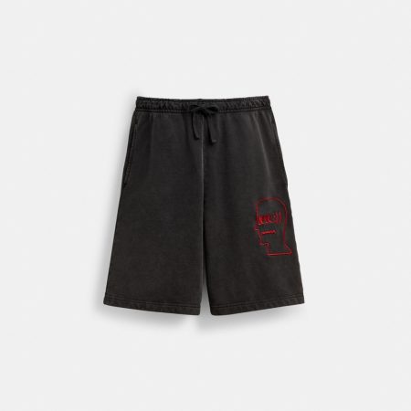 Coach Outlet Coach | Brain Dead Sweatshorts - Preorder — Black