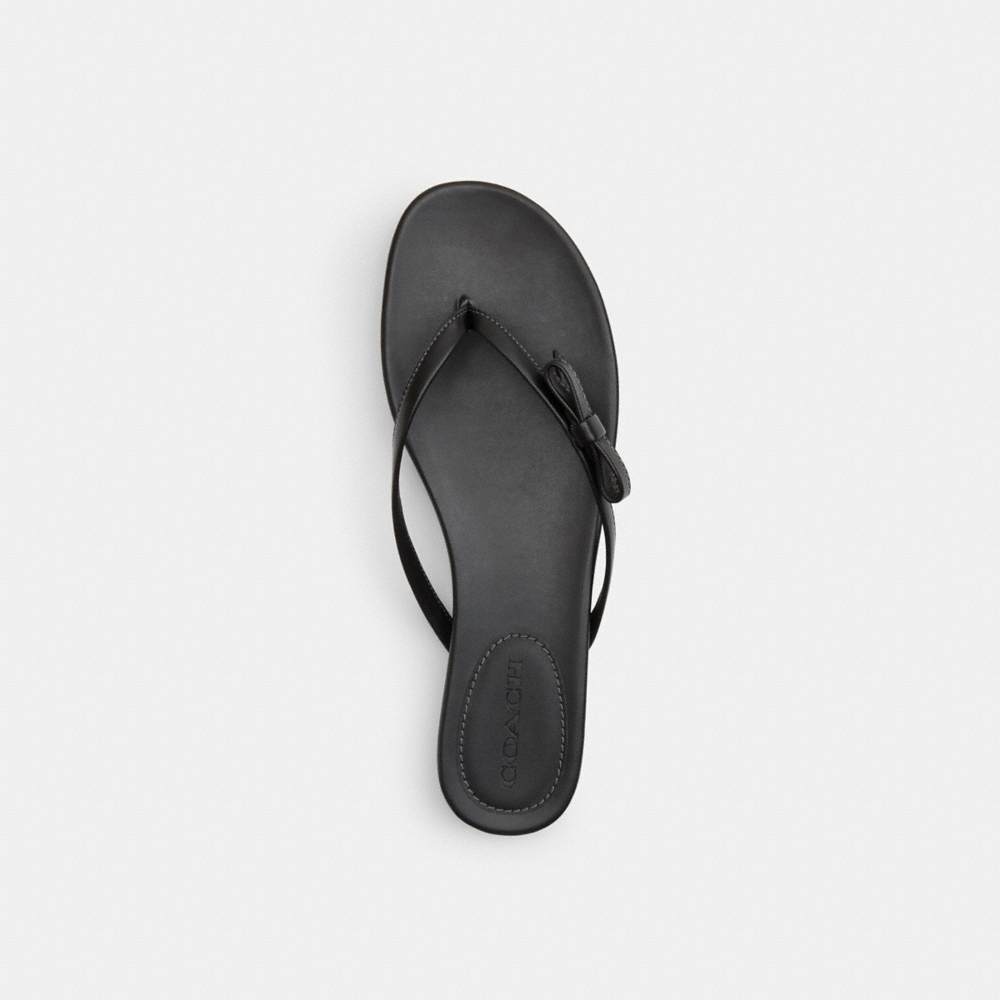 Coach Outlet Bow Flip Flop - Preorder