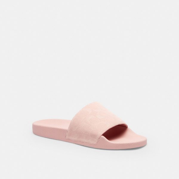 Coach Outlet Udele Sport Slide In Signature Denim - Preorder