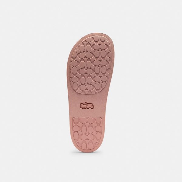 Coach Outlet Udele Sport Slide In Signature Denim - Preorder