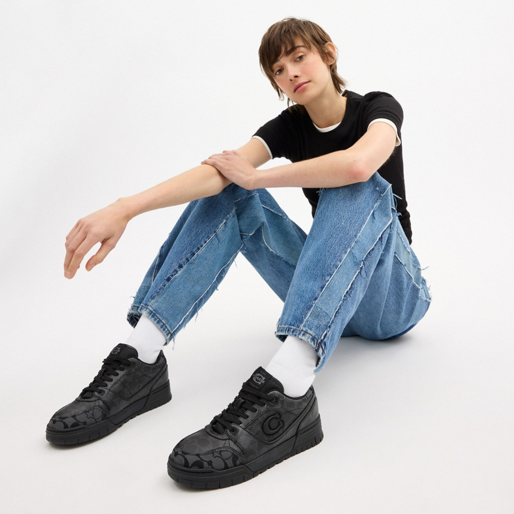 Coach Outlet Soho Sneaker In Signature - Preorder
