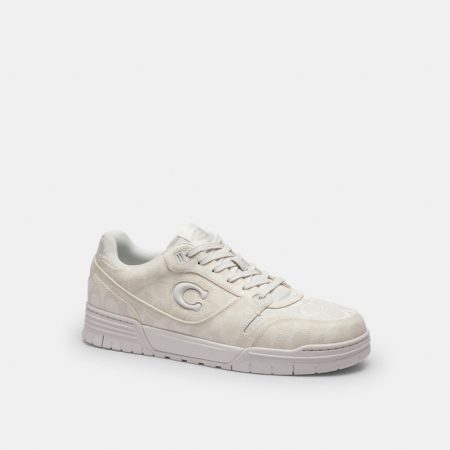 Coach Outlet Soho Sneaker In Signature - Preorder — White