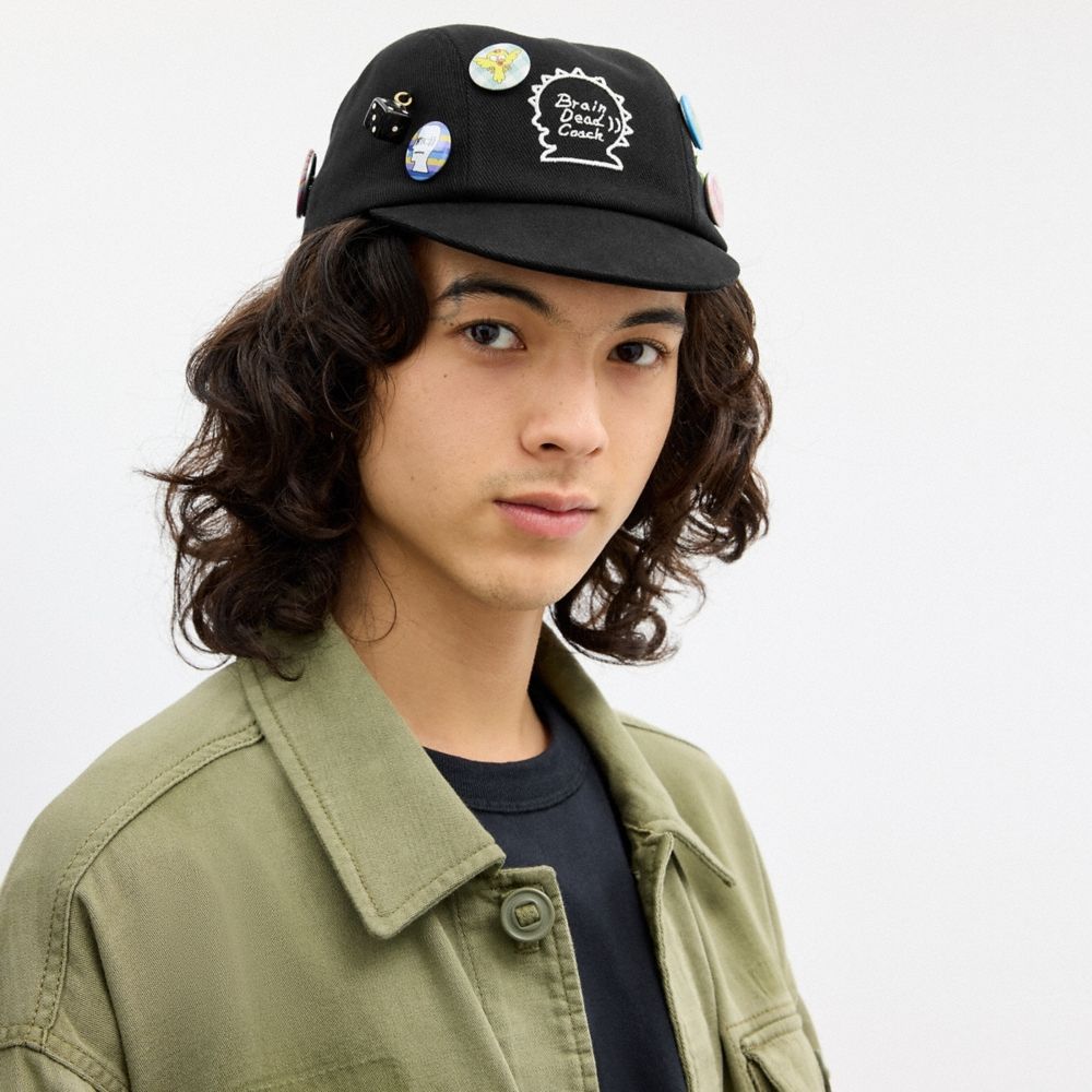 Coach Outlet Coach | Brain Dead Biker Pin Hat - Preorder