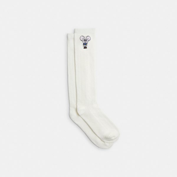 Coach Outlet Coach | Brain Dead Kachi Mouse Patch Lace Socks - Preorder