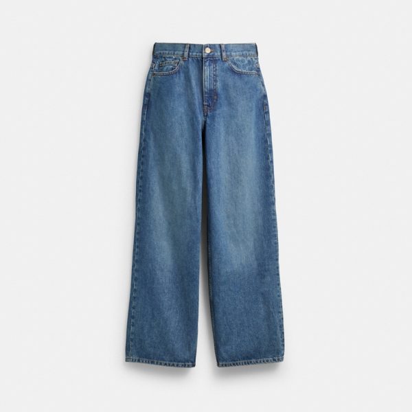 Coach Outlet Baggy Fit Denim Jeans - Preorder