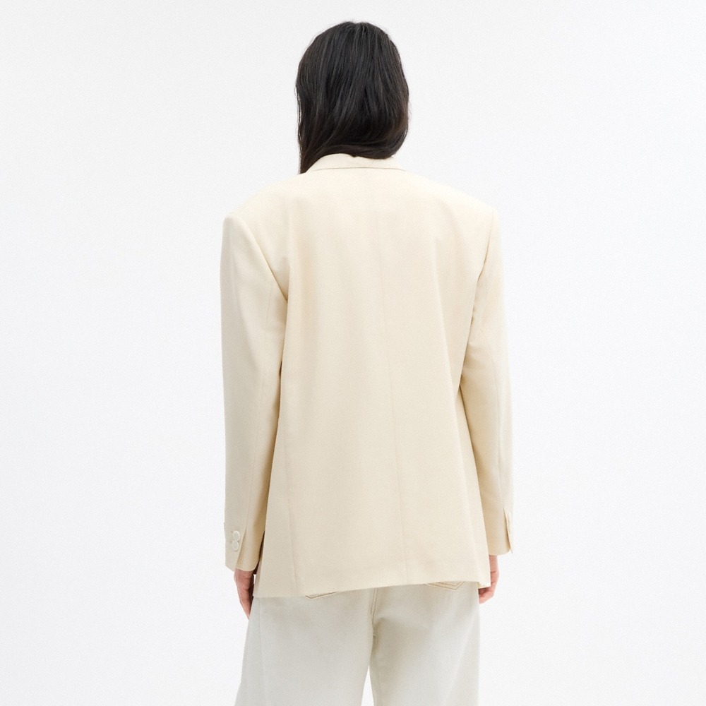 Coach Outlet Yarn Dye Shawl Collar Blazer - Preorder