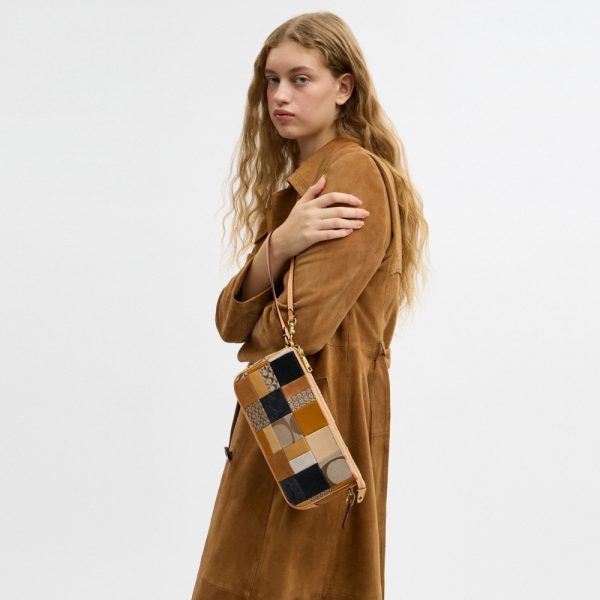 Coach Plaza Bag 25 With Patchwork - Preorder