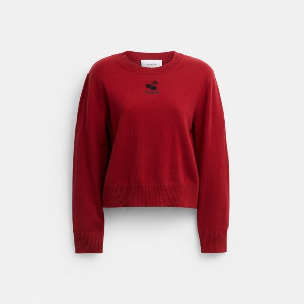 Coach Outlet Mini Intarsia Crewneck Sweater - Preorder
