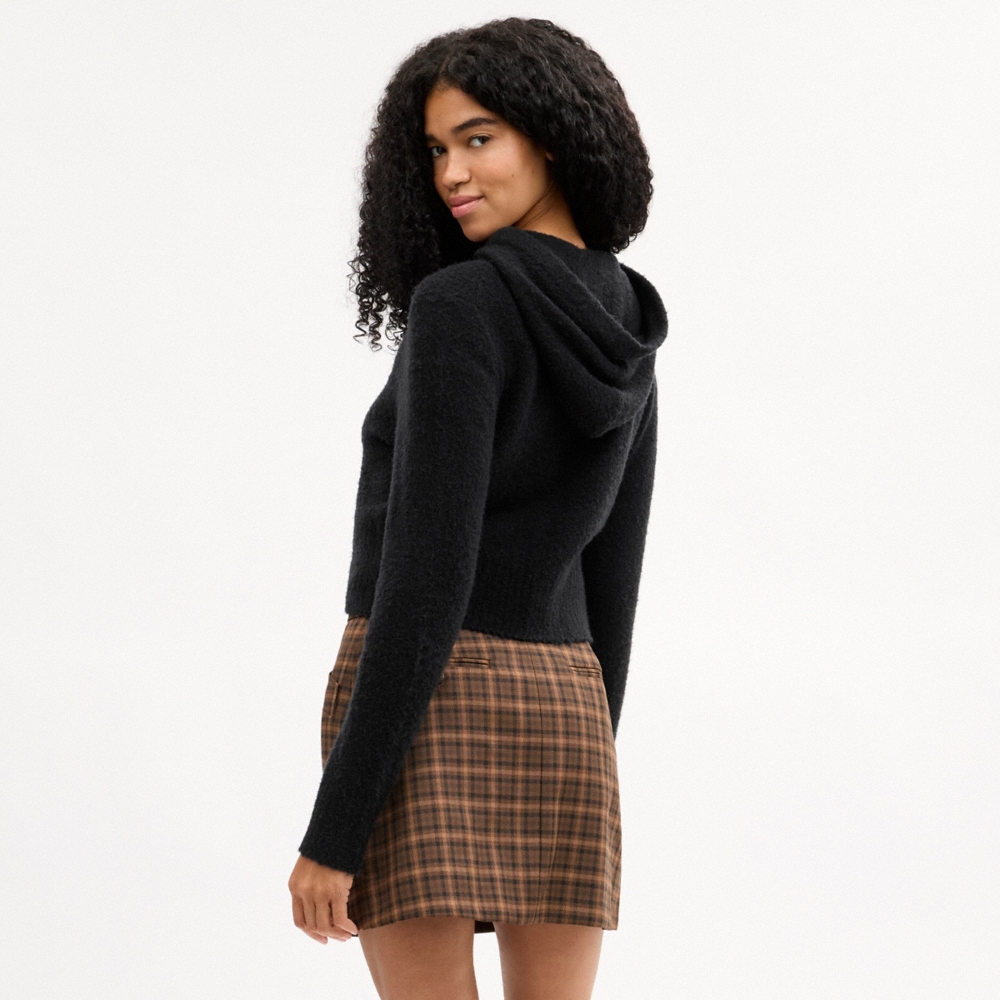 Coach Outlet Cherry Charm Knit Hoodie - Preorder - Image 3
