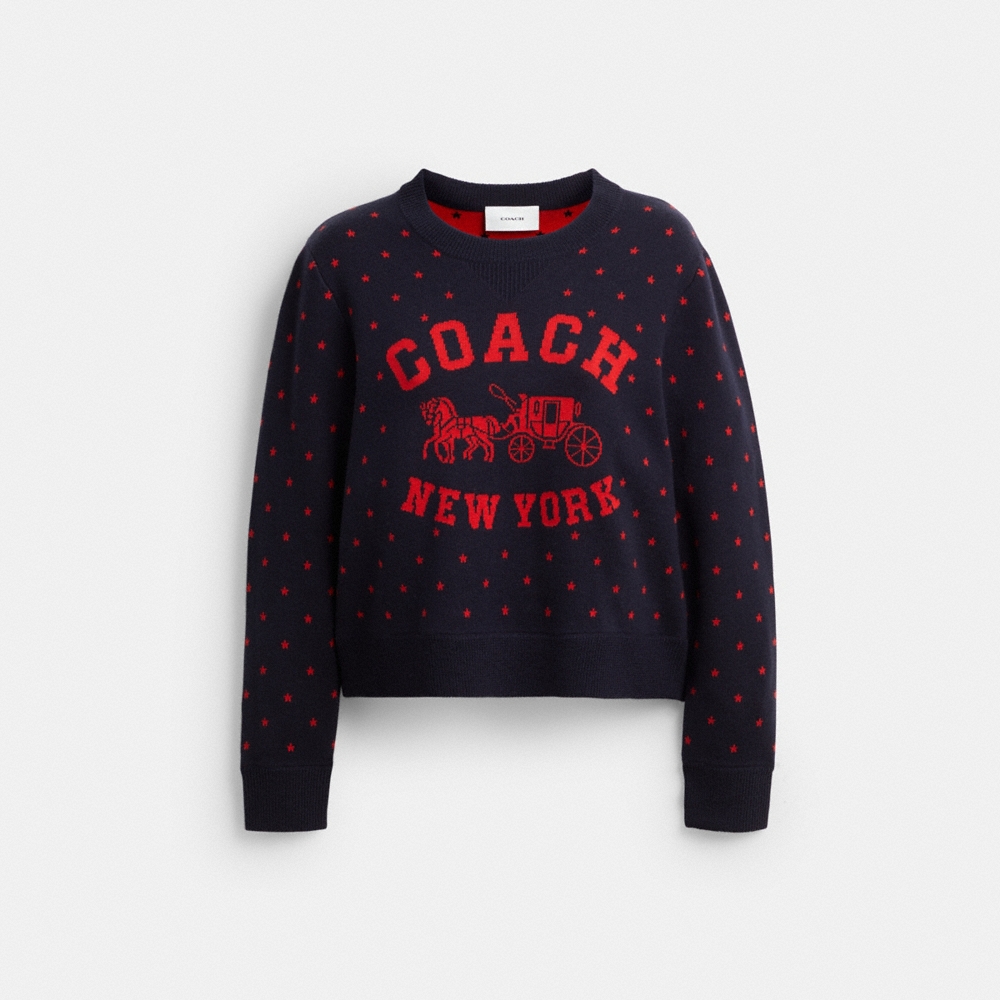 Coach Outlet Coach Double Face Crewneck Sweater - Preorder