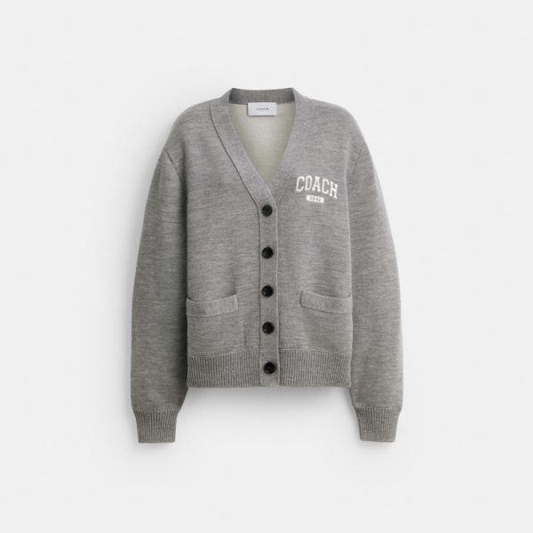 Coach Outlet Double Faced Button Down Cardigan - Preorder