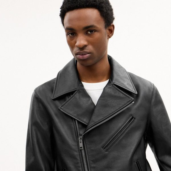 Coach Outlet Shrunken Leather Biker Jacket - Preorder