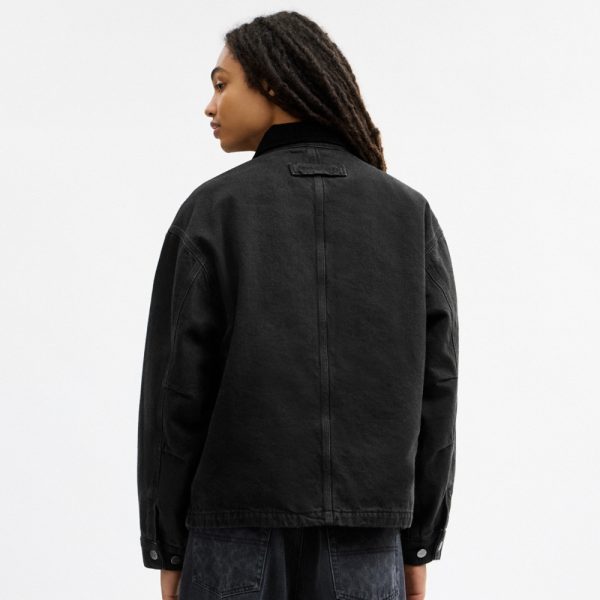 Coach Outlet Denim Chore Coat With Flannel Lining - Preorder