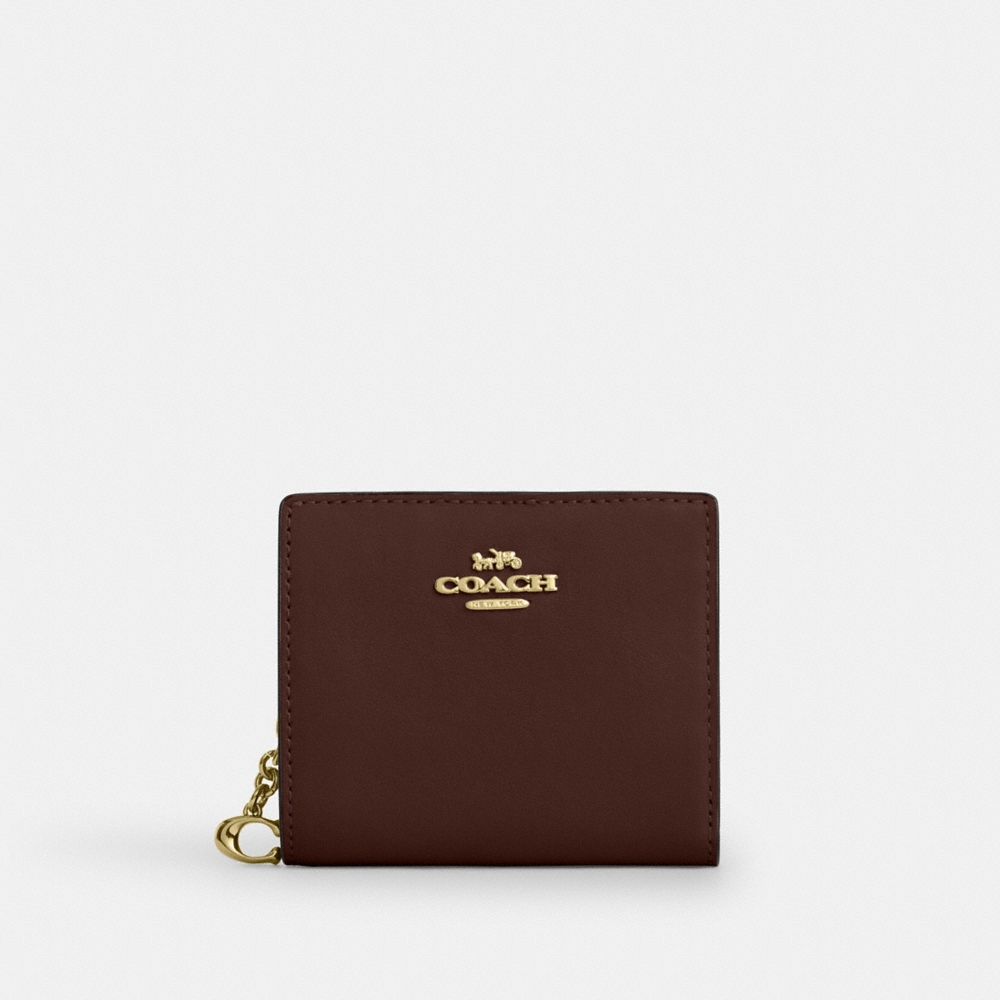 Coach Outlet Snap Wallet With Charm - Preorder