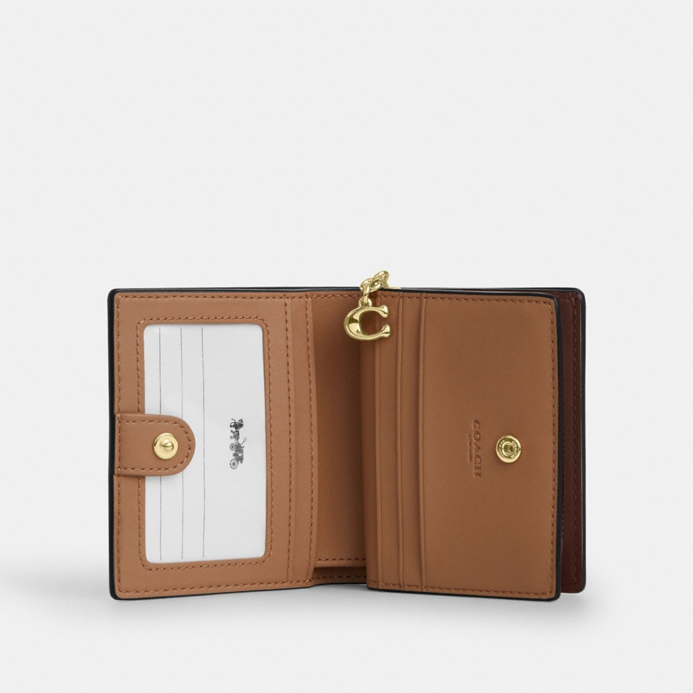 Coach Outlet Snap Wallet With Charm - Preorder