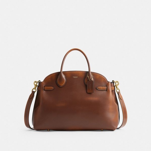 Coach Soft Empire Carryall Bag 40 In Loved Leather - Preorder