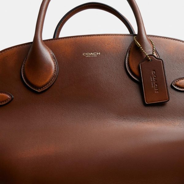 Coach Soft Empire Carryall Bag 40 In Loved Leather - Preorder
