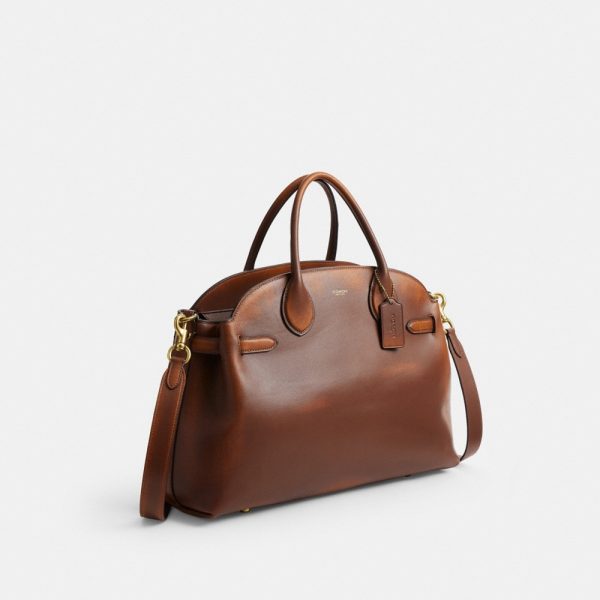 Coach Soft Empire Carryall Bag 40 In Loved Leather - Preorder
