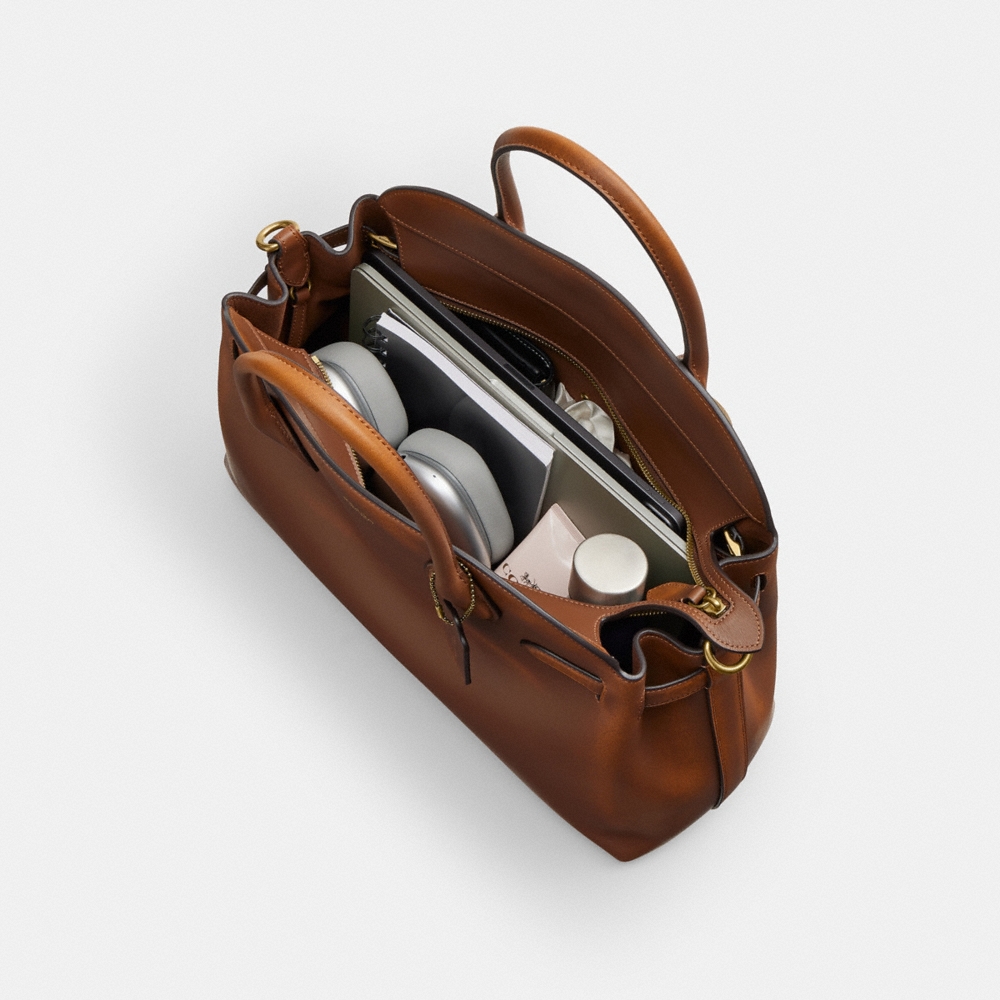 Coach Soft Empire Carryall Bag 40 In Loved Leather - Preorder