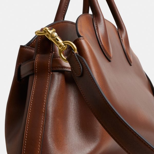 Coach Soft Empire Carryall Bag 48 In Loved Leather - Preorder