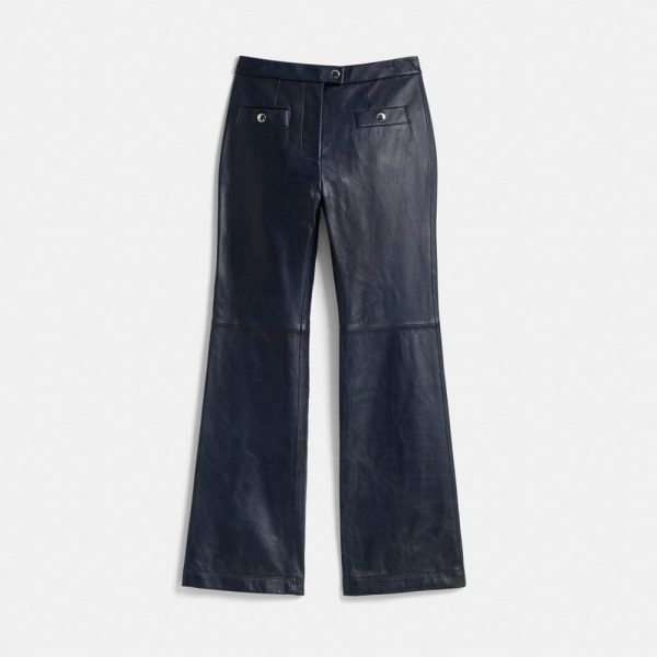Coach Restored Leather Pants - Preorder