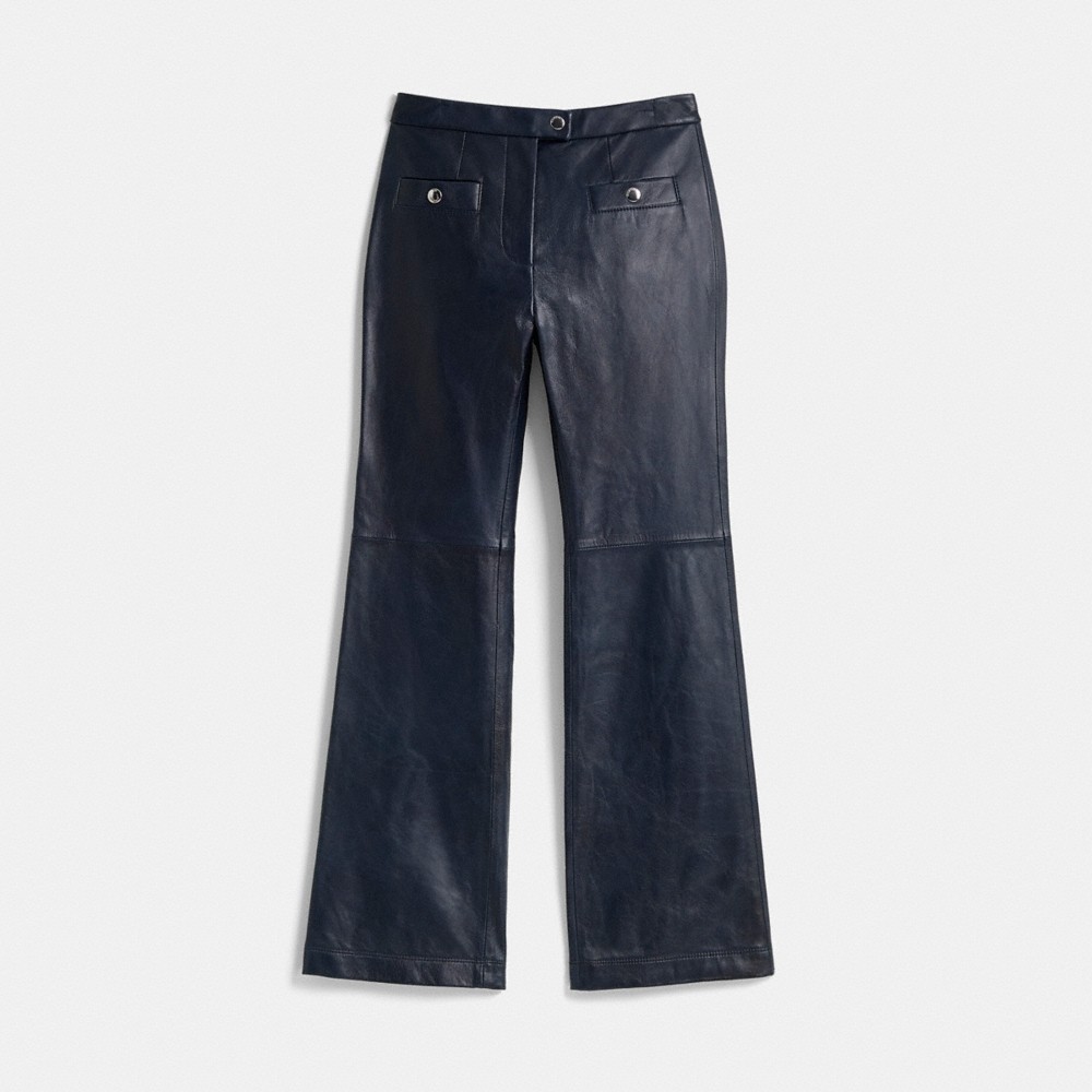 Coach Restored Leather Pants - Preorder