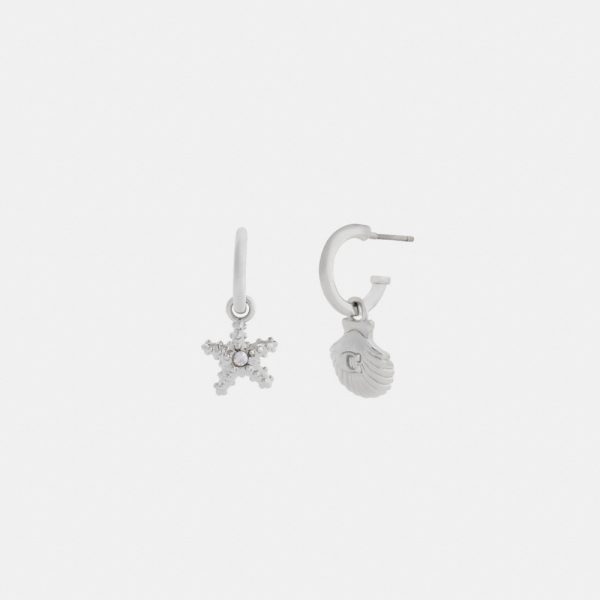 Coach Outlet Seashells Huggie Earrings - Preorder