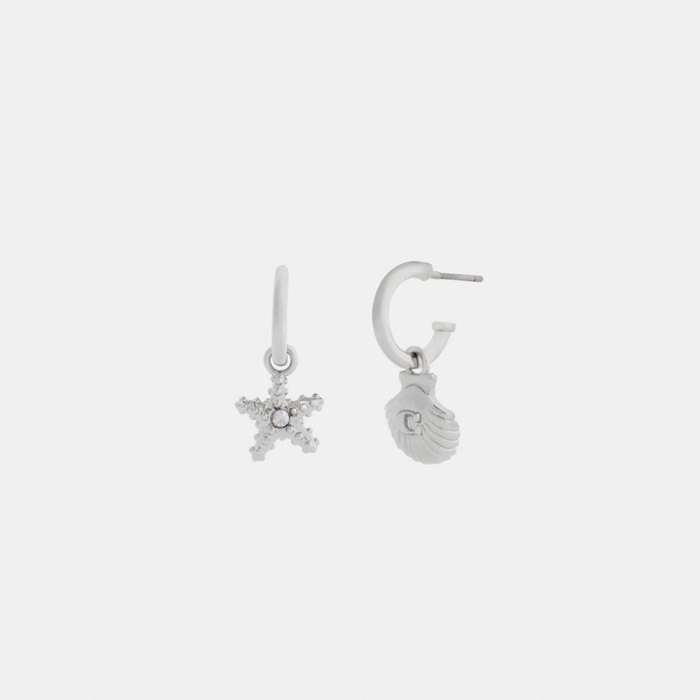 Coach Outlet Seashells Huggie Earrings - Preorder