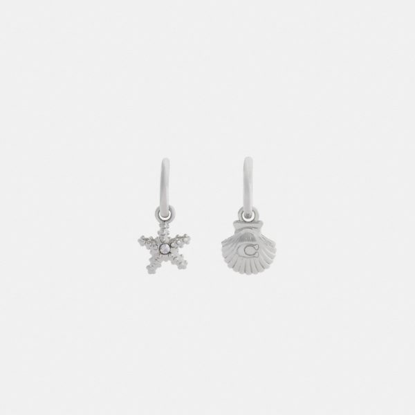 Coach Outlet Seashells Huggie Earrings - Preorder